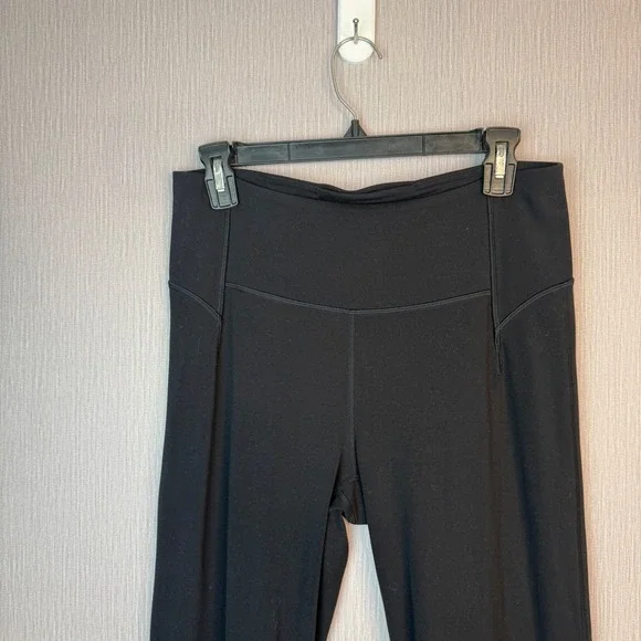 Lululemon Groove Super-High-Rise Split-Hem Flare Pant *Nulu Black size 10 - Picture 5 of 10